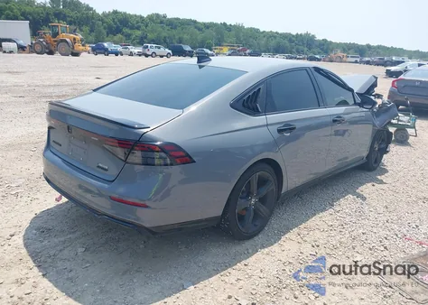 2023 Honda Accord Hybrid Sport-L из США, поврежденный, VIN 1HGCY2F76PA027912